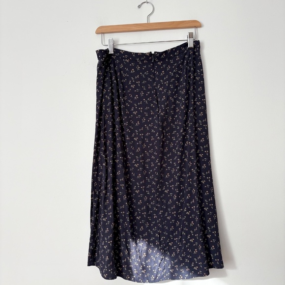 Madewell ruffle wrap midi skirt - Picture 7 of 7